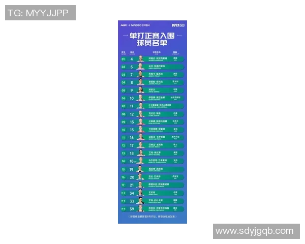 权威发布网球耐力实力榜单揭示顶尖选手真实水平与潜力分析